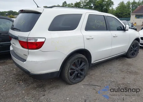 2012 Dodge Durango Crew z USA, uszkodzony, nr VIN 1C4RDJDG4CC163391